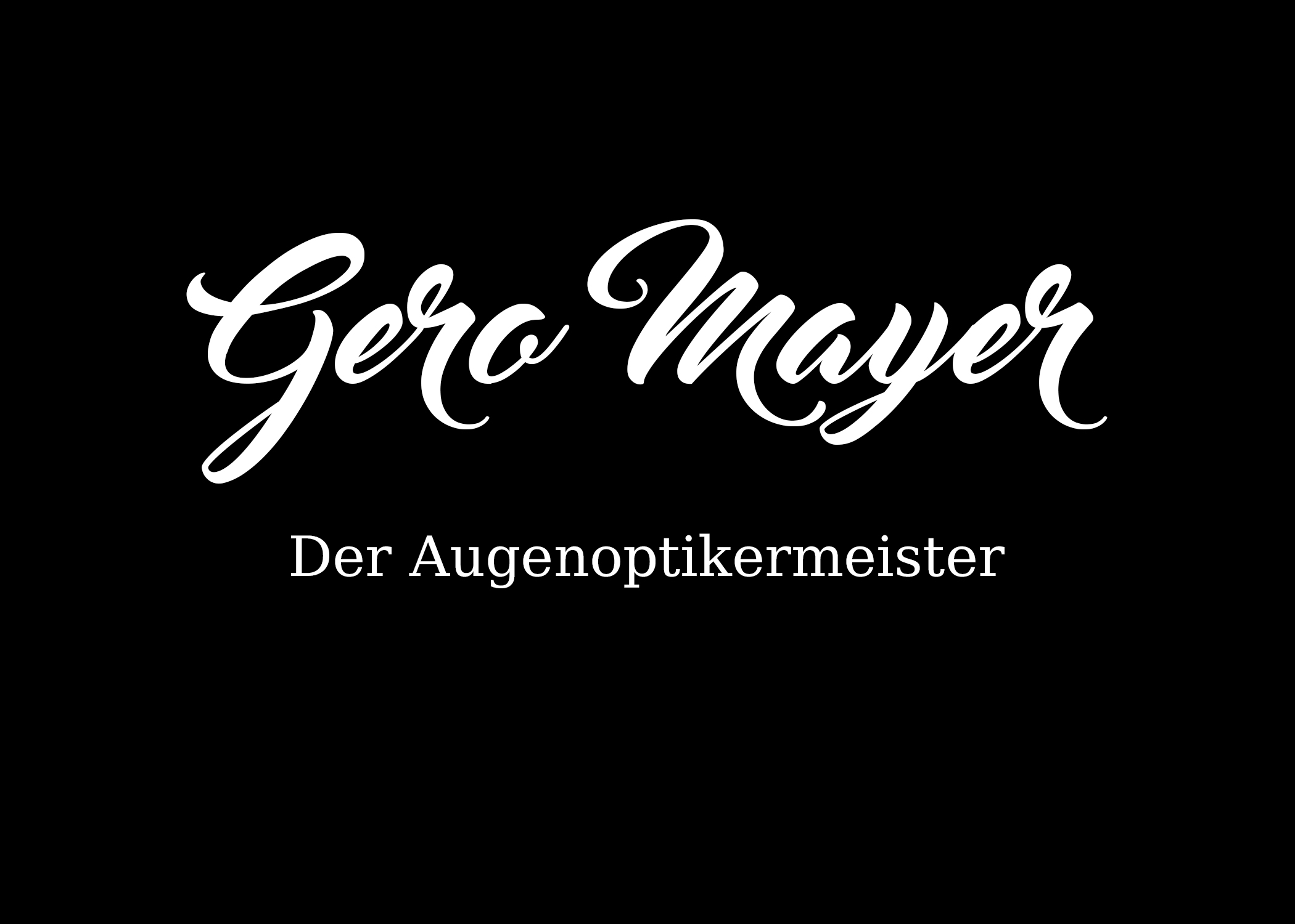 Gero Mayer Keratokonus Spezialist